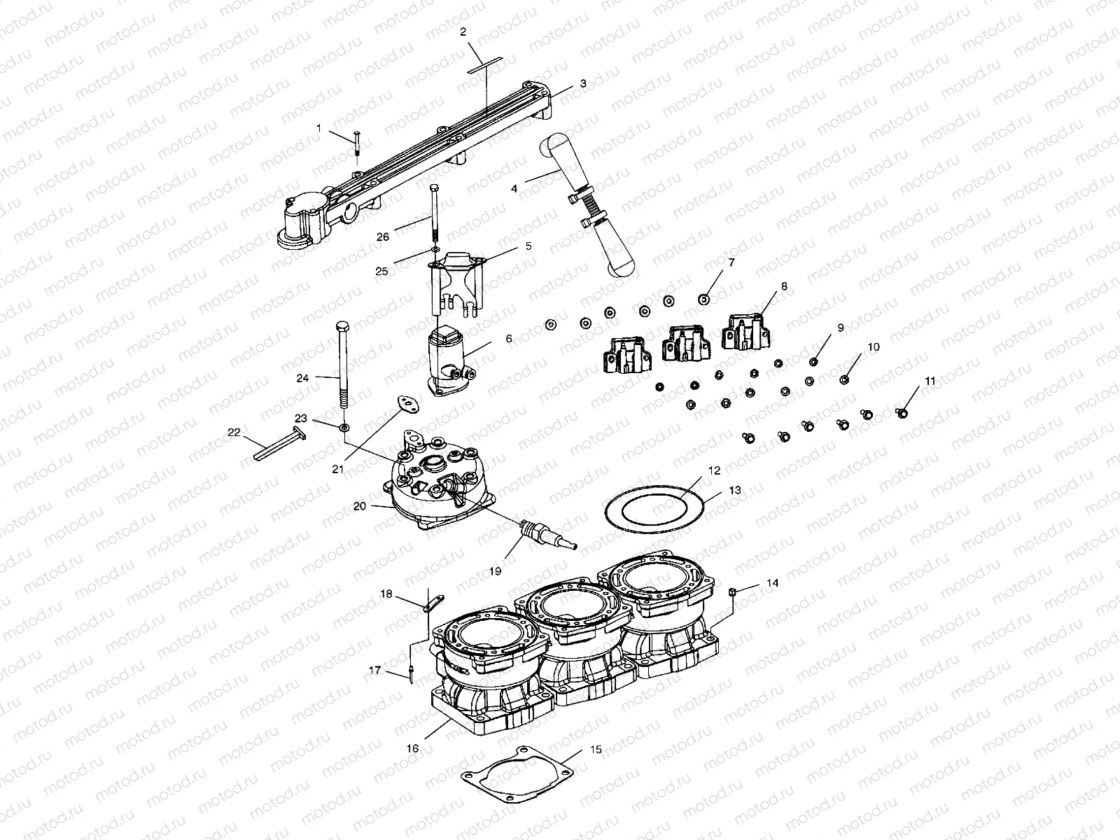 MANIFOLD/IGNITION - W025098D/W025098C/W025098I (4971447144C01) | MANIFOLD/IGNITION - W025098D/W025098C/W025098I (4971447144C01)