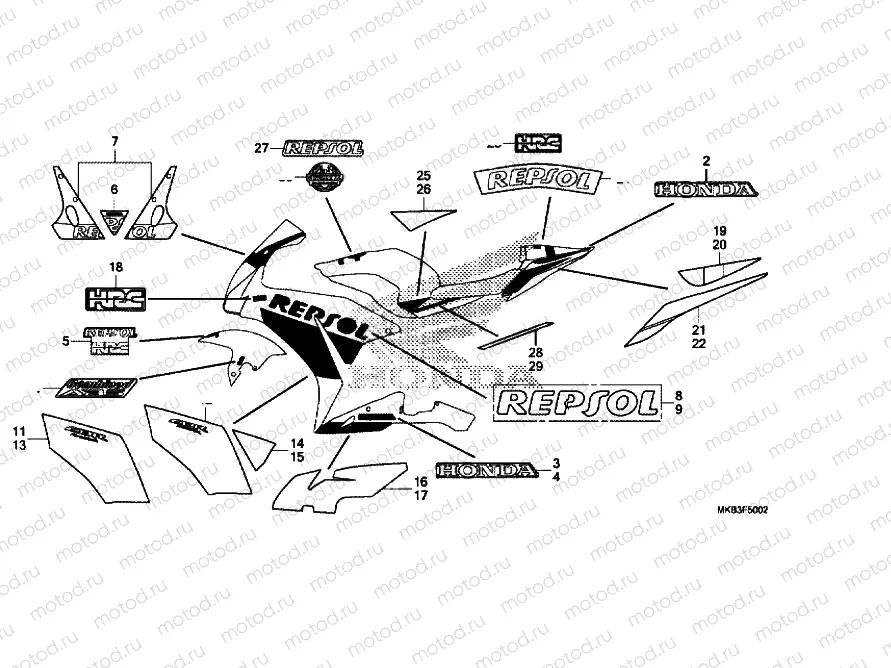 MARK / STRIPE (YR250)