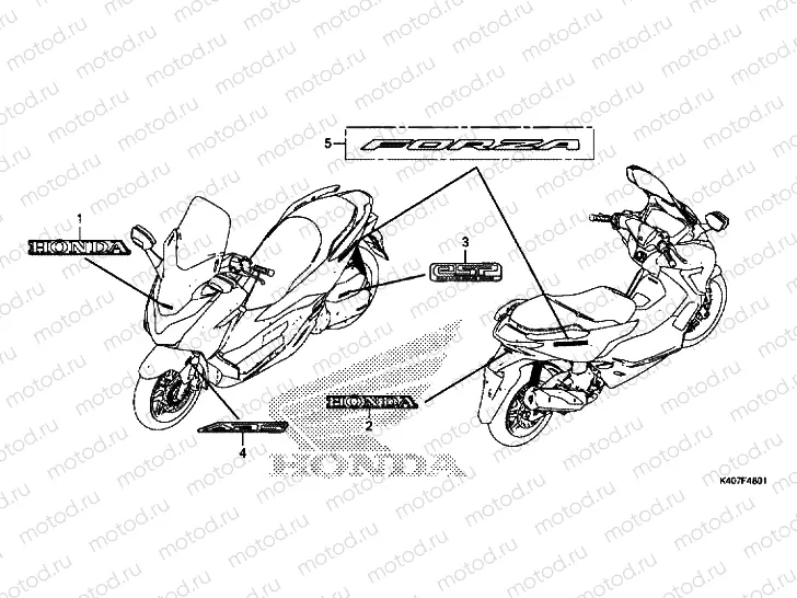 MARK/EMBLEM (NSS125ADK)