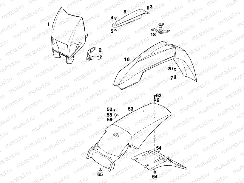 MASK, FENDERS