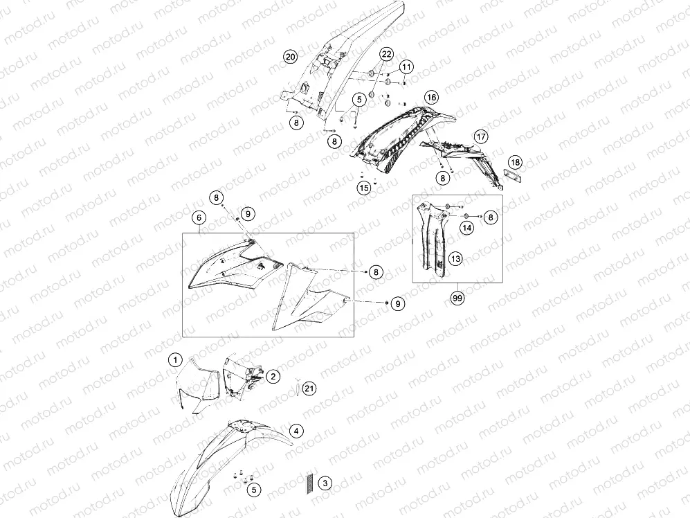 MASK, FENDERS