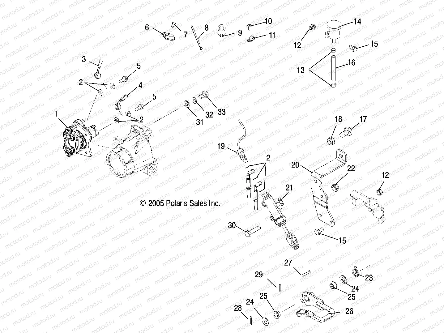MASTER CYLINDER and FOOT PEDAL - A06MH50FC (4999206649920664B07) | MASTER CYLINDER and FOOT PEDAL - A06MH50FC (4999206649920664B07)