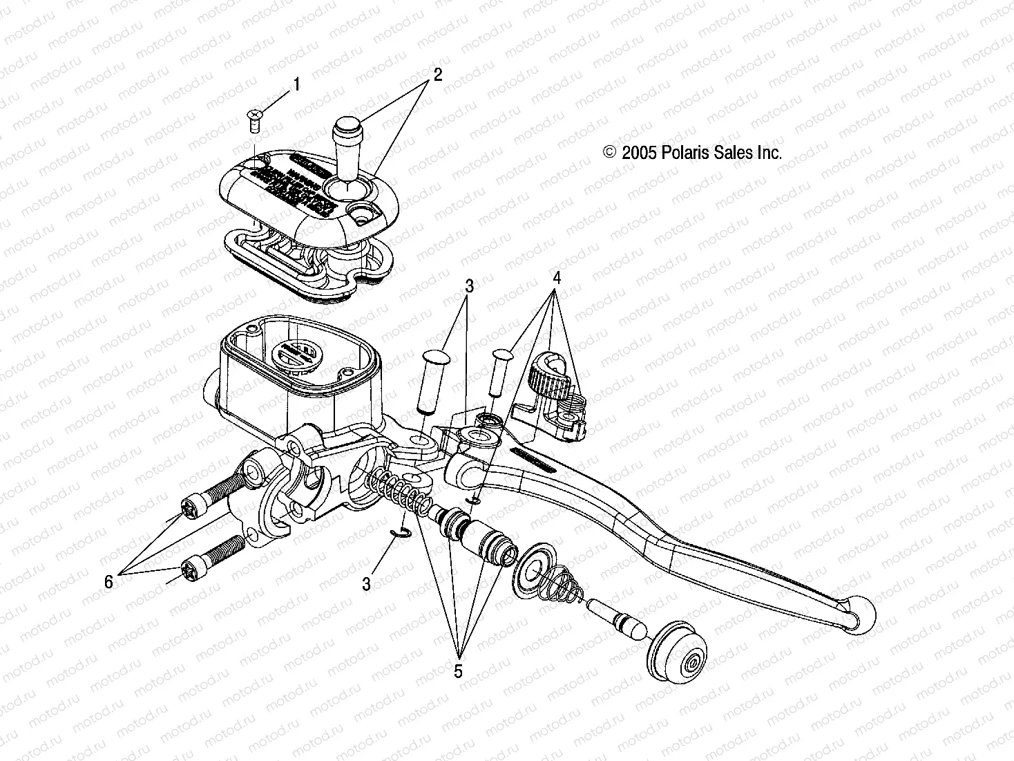 MASTER CYLINDER | MASTER CYLINDER, FRONT BRAKE - A06GJ50AA/AB/AC (4999201849920184B11)