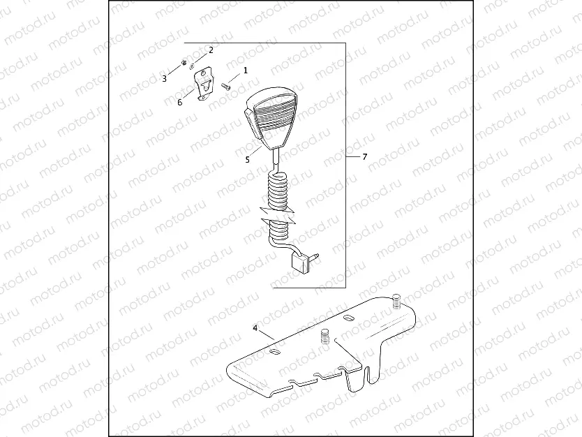 MICROPHONE & RADIO MOUNTING BRACKETS