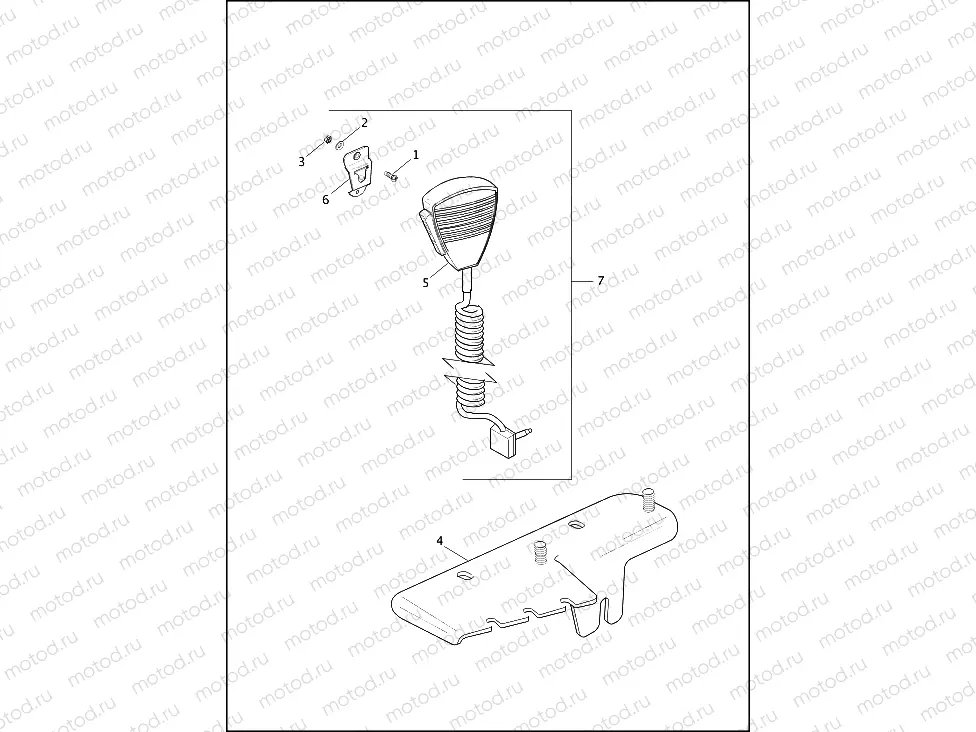MICROPHONE & RADIO MOUNTING BRACKETS