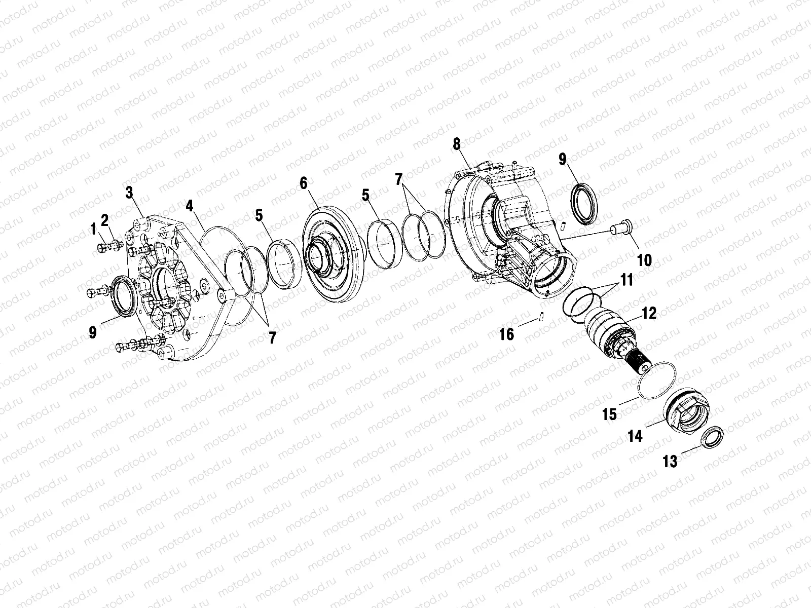 MID ANGLE DRIVE - A99RF50AA (4946494649D001) | MID ANGLE DRIVE - A99RF50AA (4946494649D001)