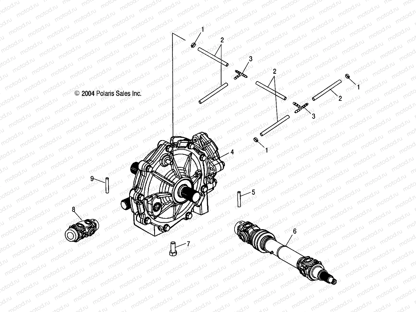 MID HOUSING (6X6) - R05RF50AA/AB (4995359535C02) | MID HOUSING (6X6) - R05RF50AA/AB (4995359535C02)