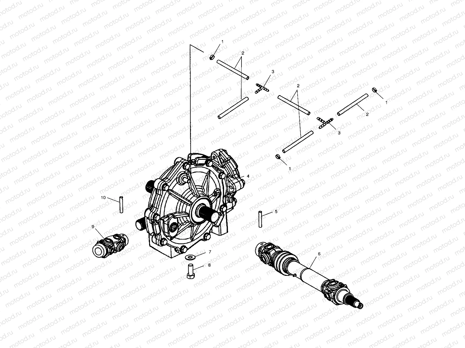 MID HOUSING - C11RF50AA (4981898189B10) | MID HOUSING - C11RF50AA (4981898189B10)