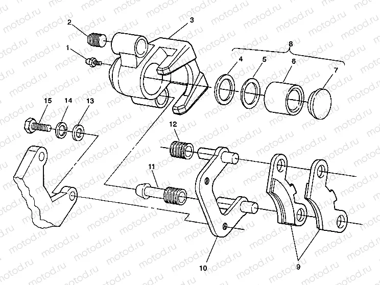 MIDDLE AXLE BRAKE ASSEMBLY 6X6 350L W938739 (4924062406025A) | MIDDLE AXLE BRAKE ASSEMBLY 6X6 350L W938739 (4924062406025A)