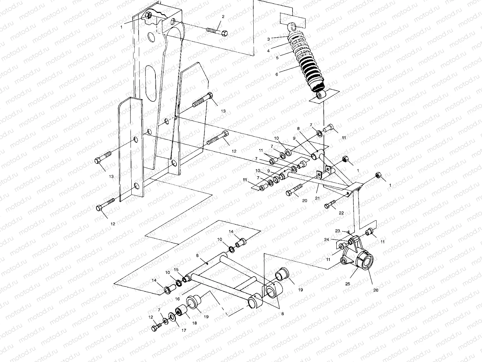 MIDDLE SHOCK MOUNTING - A99RF50AA (4946494649C007) | MIDDLE SHOCK MOUNTING - A99RF50AA (4946494649C007)