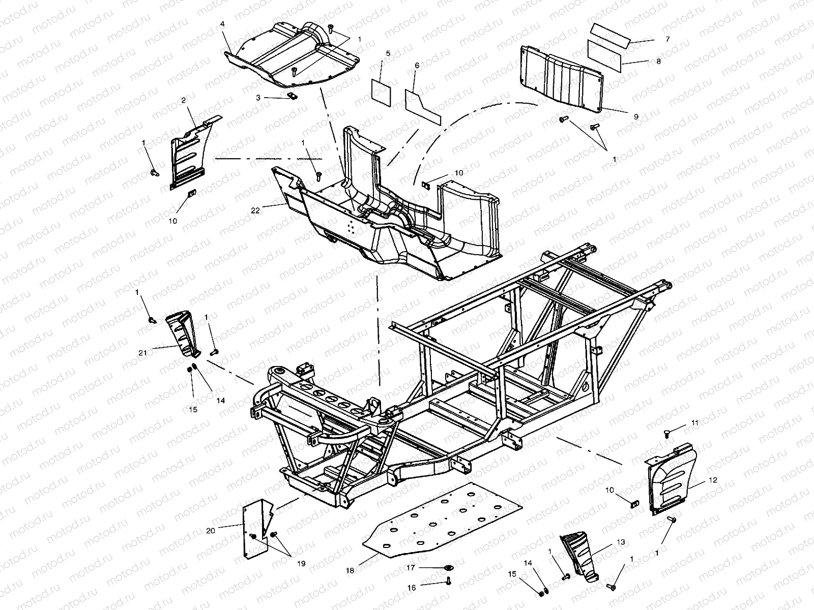 MOLDING and SEAT - C10RB42AA (4976407640A05) | MOLDING and SEAT - C10RB42AA (4976407640A05)