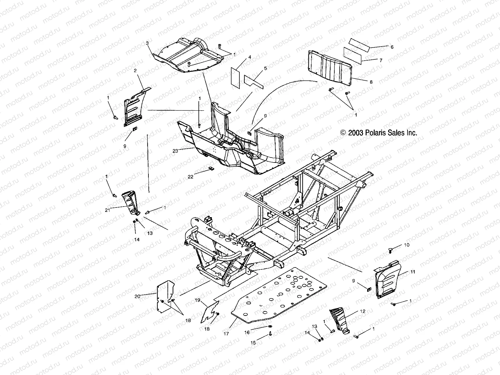 MOLDINGS - A04RB42AA/A04RD50AA/AB/AC/A04RF50AA (4987918791A05) | MOLDINGS - A04RB42AA/A04RD50AA/AB/AC/A04RF50AA (4987918791A05)