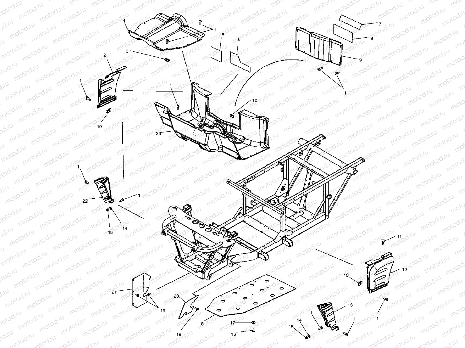 MOLDINGS - A11RB42AA/A11RD50AA/AB/A11RF50AA (4981798179A05) | MOLDINGS - A11RB42AA/A11RD50AA/AB/A11RF50AA (4981798179A05)