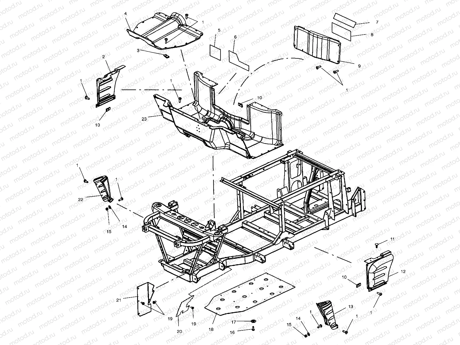 MOLDINGS and SEAT - A10RF50AB (4970927092A05) | MOLDINGS and SEAT - A10RF50AB (4970927092A05)