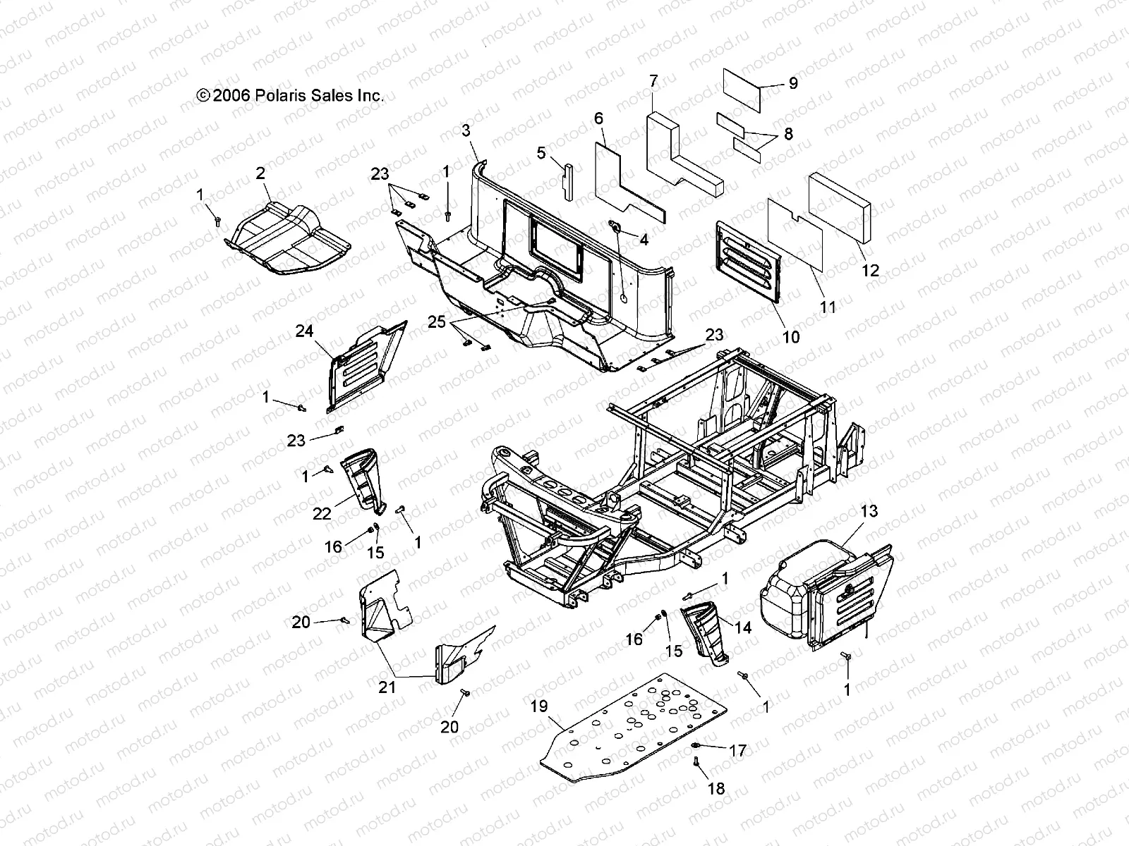 MOLDINGS - R06RF68AA (4999202259920225A06) | MOLDINGS - R06RF68AA (4999202259920225A06)