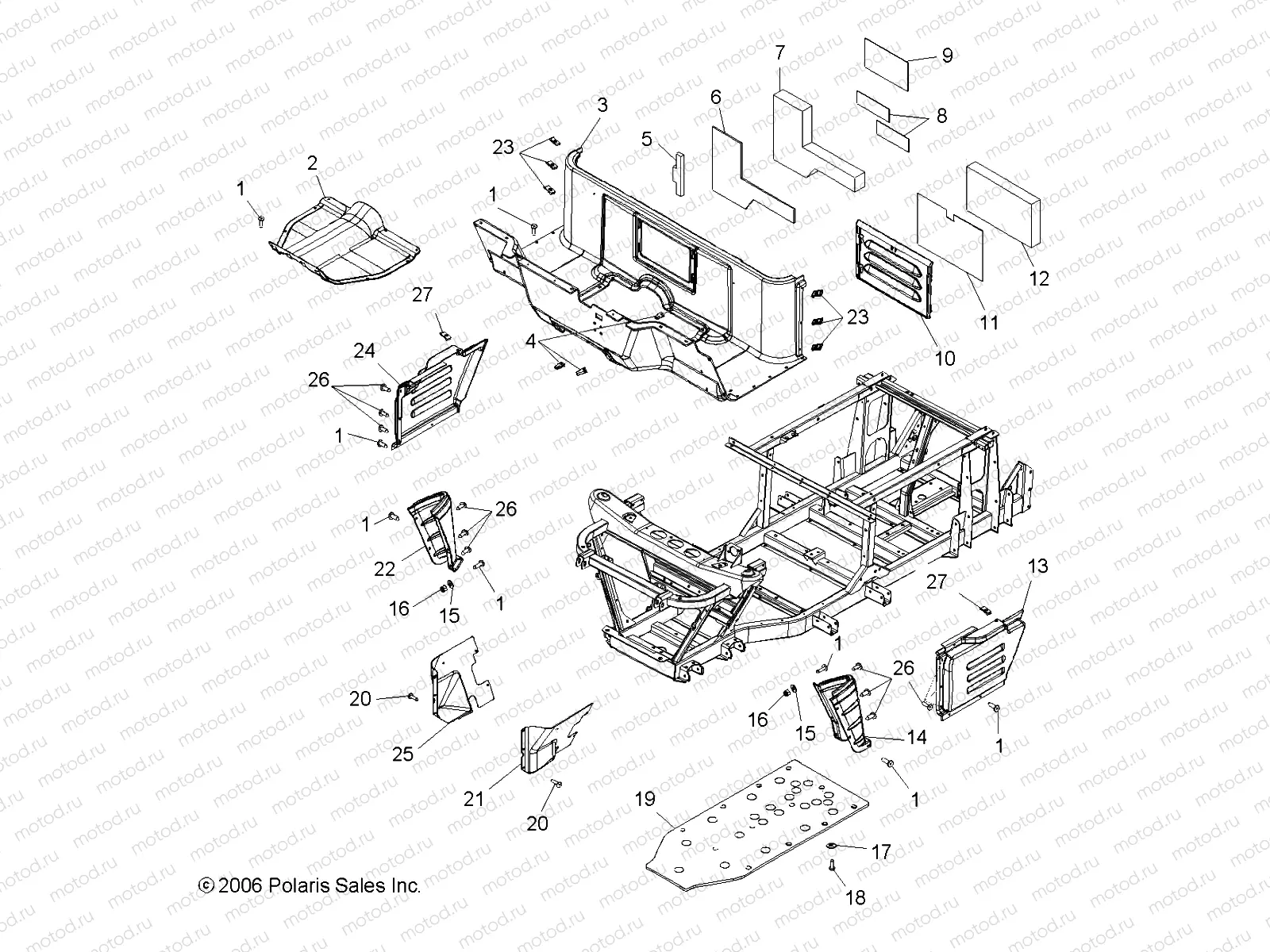 MOLDINGS - R07RF68AD/AF (49RGRMOLDINGS077006X6) | MOLDINGS - R07RF68AD/AF (49RGRMOLDINGS077006X6)