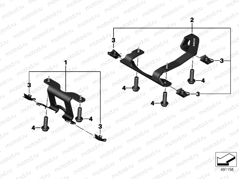 MOUNTED PARTS FOR ENGINE PROTECTION