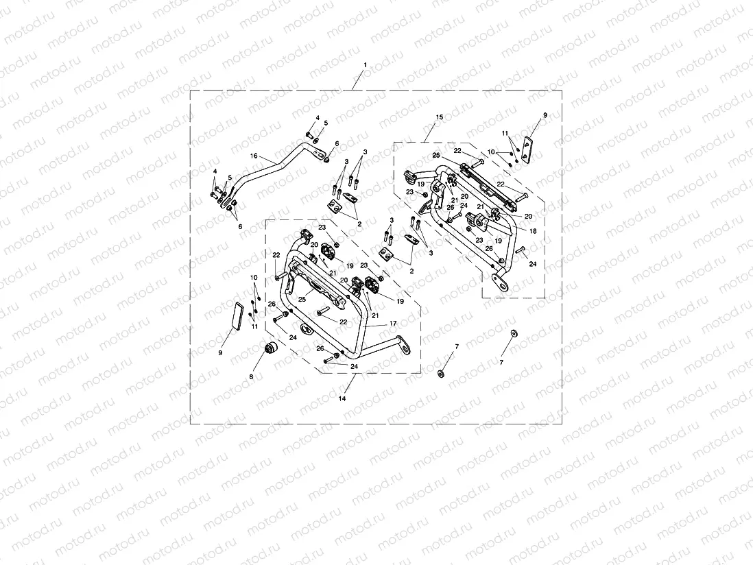 Mounting Kit, Expedition Pannier