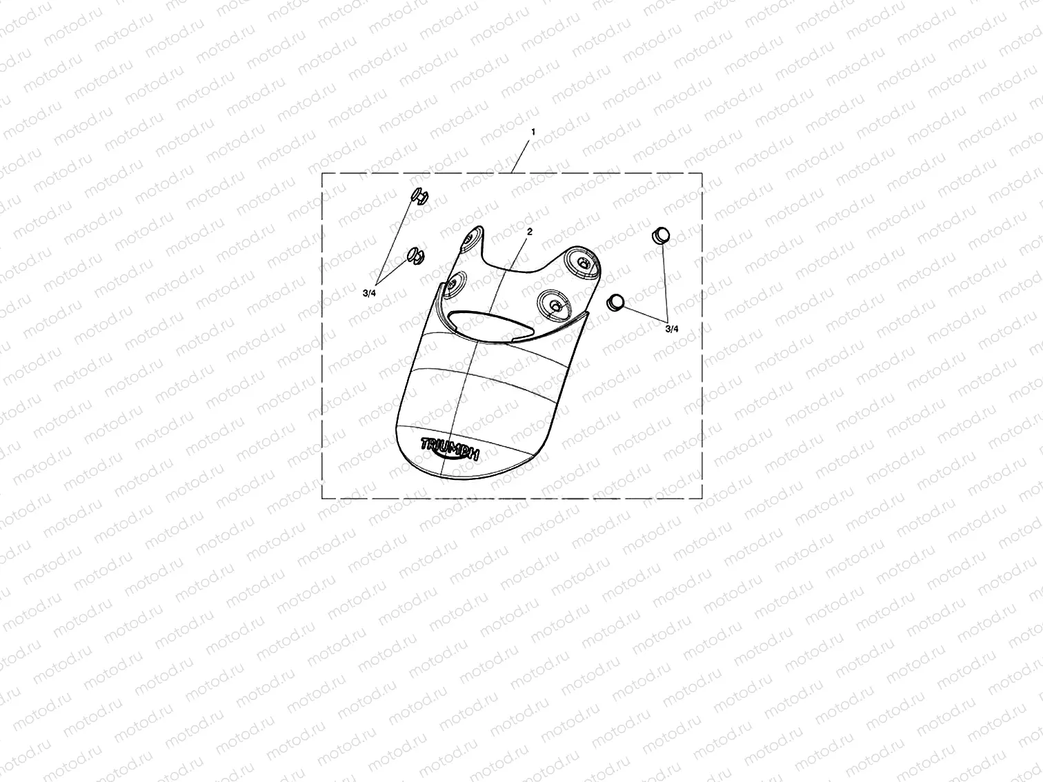 Mudguard extension kit