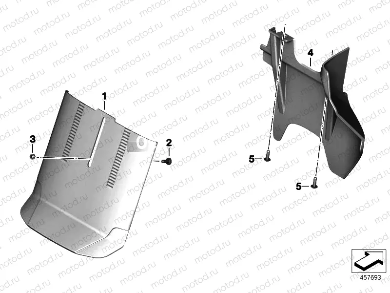 MUDGUARD REAR