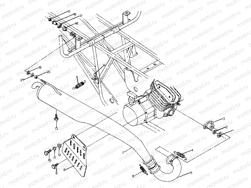 Muffler Mounting (4917741774008A) | Muffler Mounting (4917741774008A)