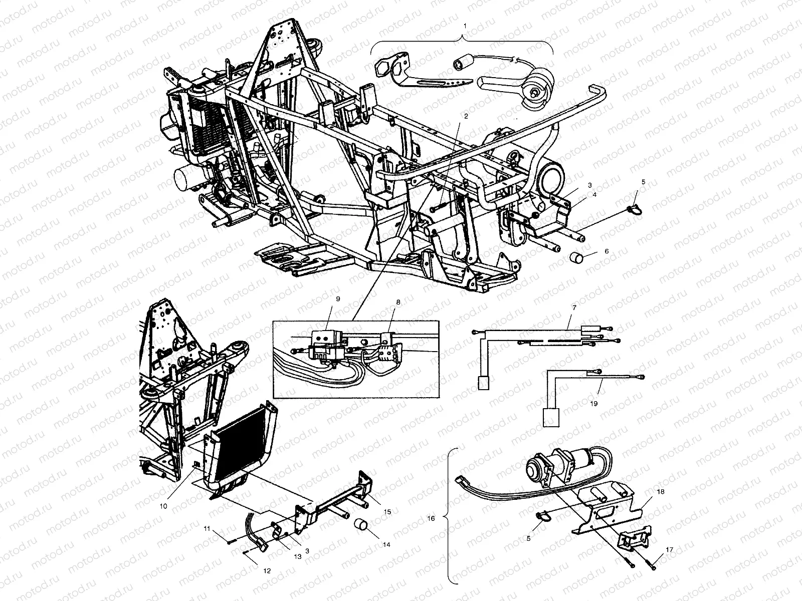 MULTI MOUNT WINCH - A03CH50AH (4975417541E03) | MULTI MOUNT WINCH - A03CH50AH (4975417541E03)