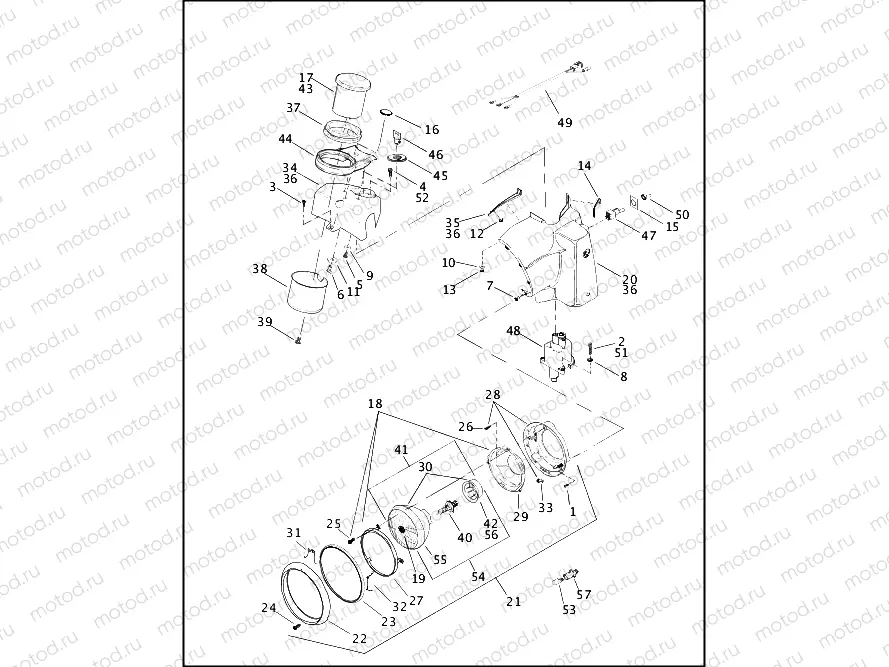NACELLE & HEADLAMP (1 OF 2)