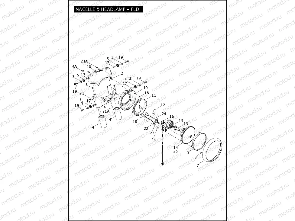 NACELLE & HEADLAMP - FLD