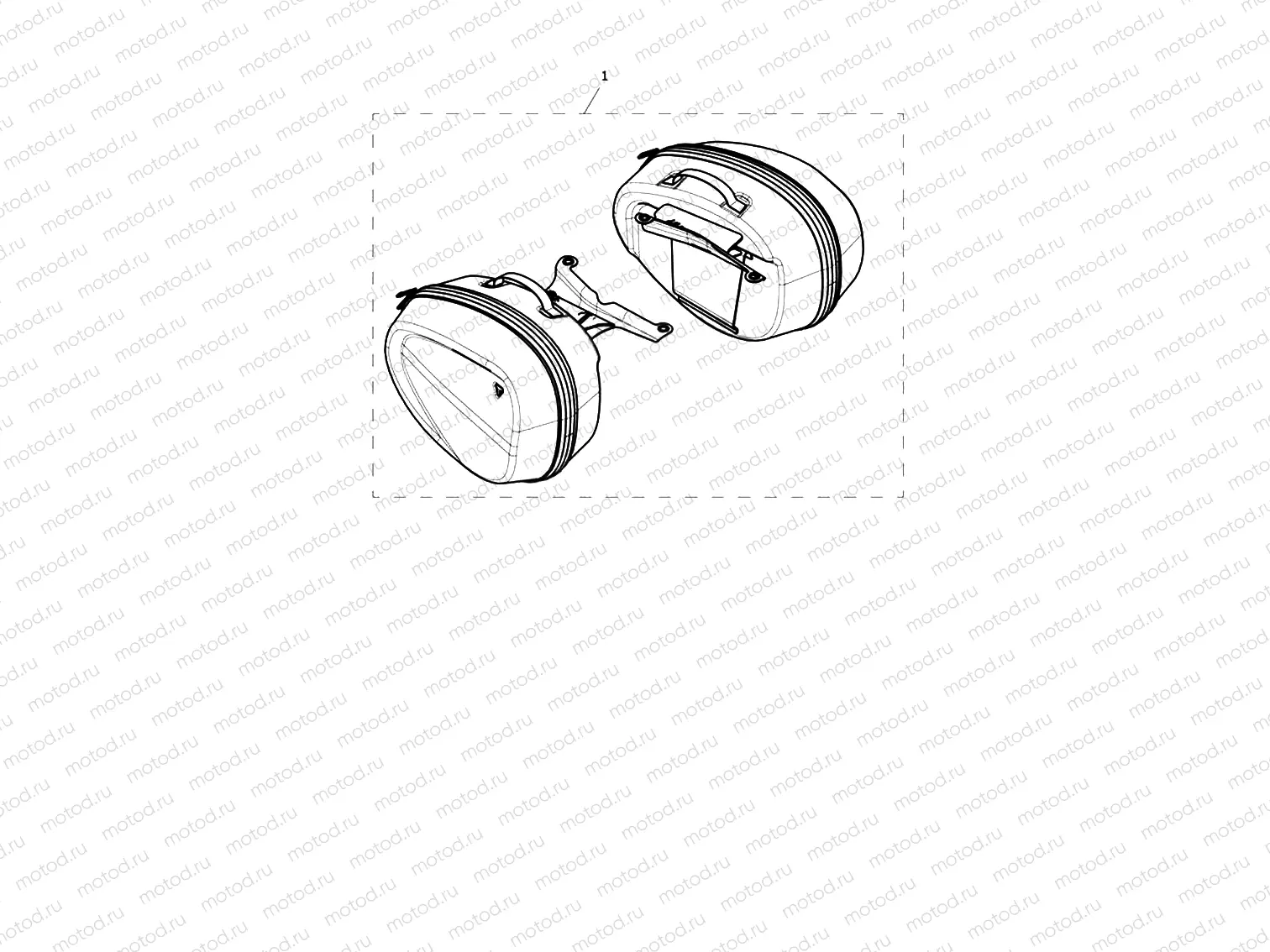 Nylon Panniers Kit
