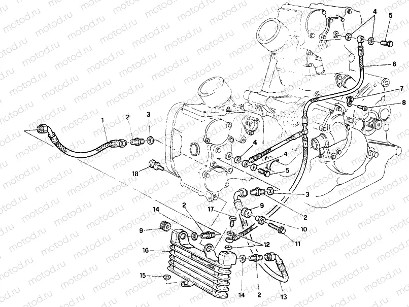 OIL COOLER » LUBRICATION SYSTEM