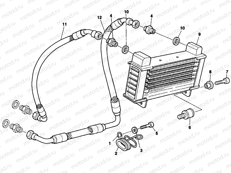 OIL COOLER » LUBRICATION SYSTEM