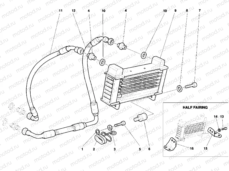 OIL COOLER » LUBRICATION SYSTEM