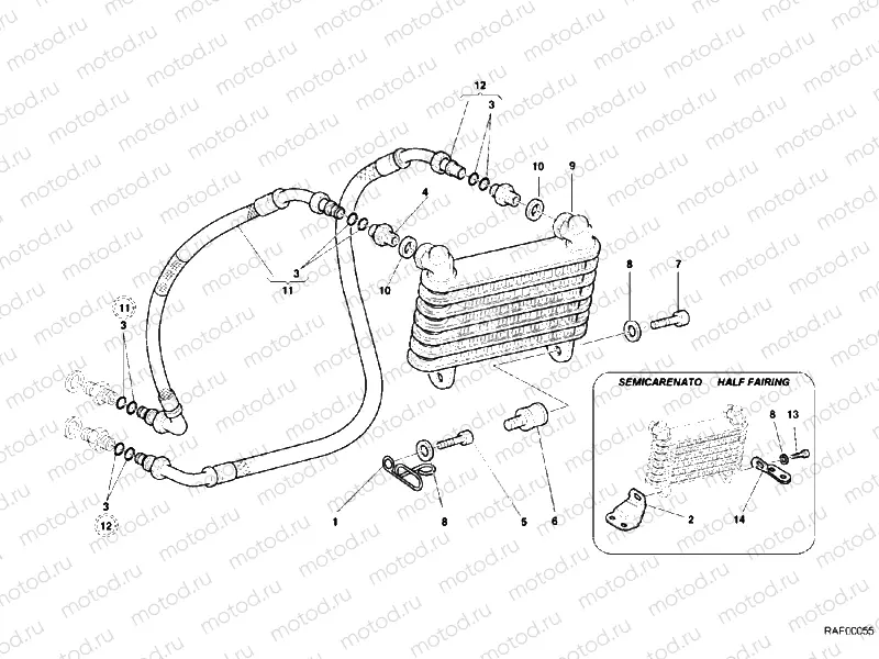 OIL COOLER » LUBRICATION SYSTEM