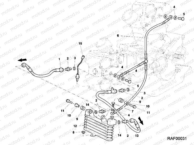 OIL COOLER » LUBRICATION SYSTEM