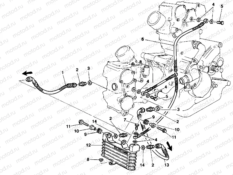 OIL COOLER » LUBRICATION SYSTEM