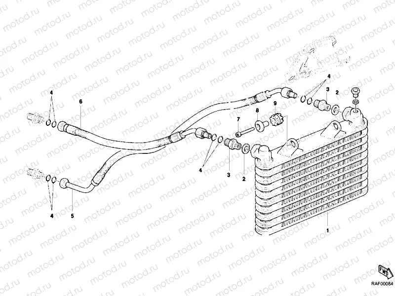 OIL COOLER » LUBRICATION SYSTEM