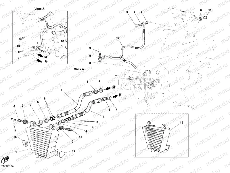 OIL COOLER » LUBRICATION SYSTEM