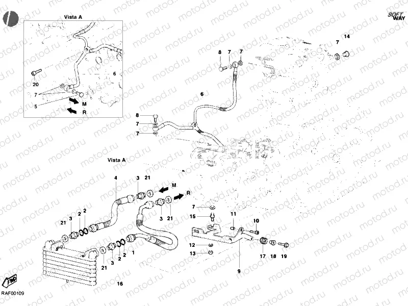 OIL COOLER » LUBRICATION SYSTEM