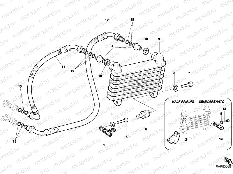 OIL COOLER » LUBRICATION SYSTEM