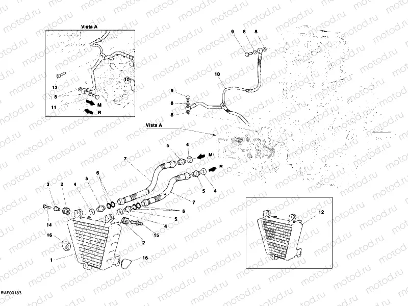 OIL COOLER » LUBRICATION SYSTEM