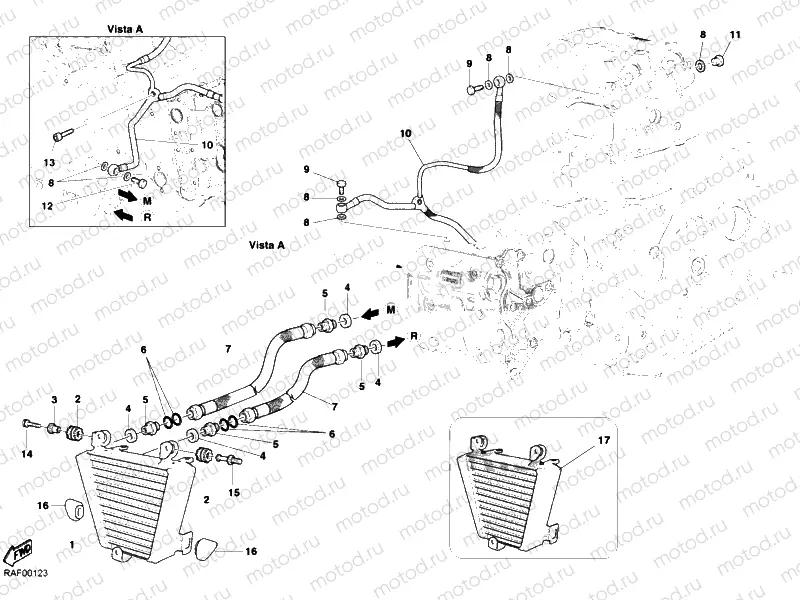 OIL COOLER » LUBRICATION SYSTEM