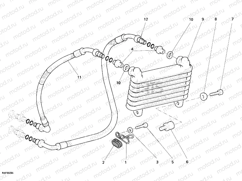 OIL COOLER » LUBRICATION SYSTEM