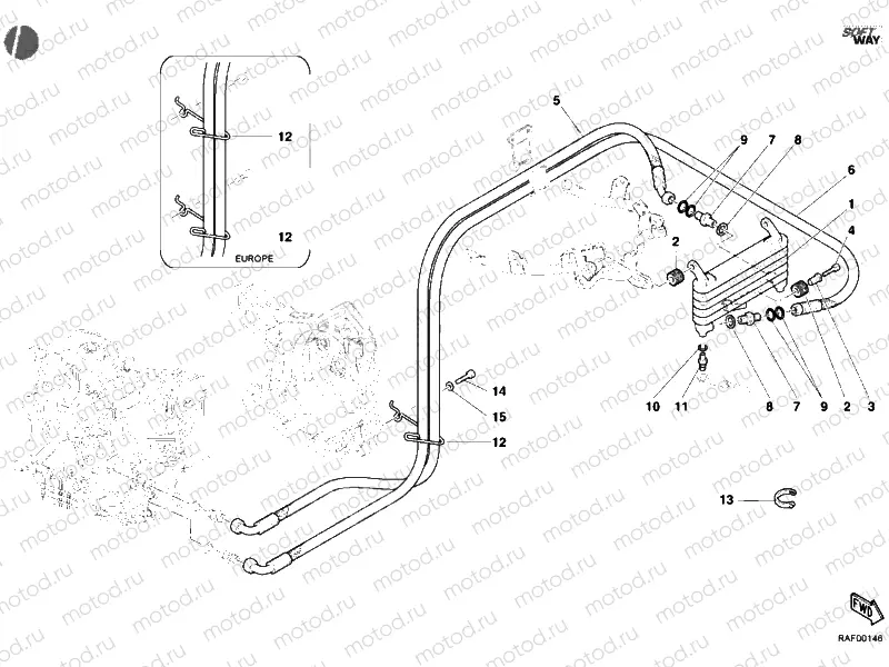 OIL COOLER » LUBRICATION SYSTEM