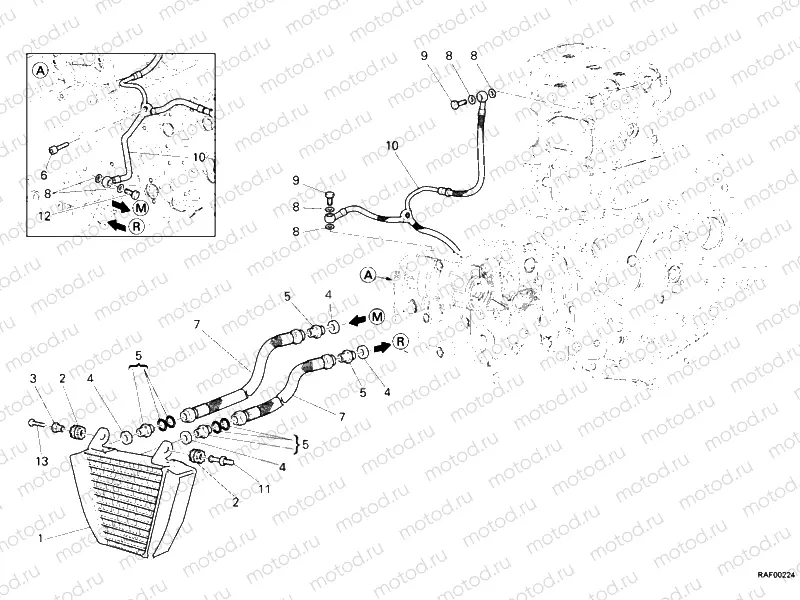 OIL COOLER » LUBRICATION SYSTEM