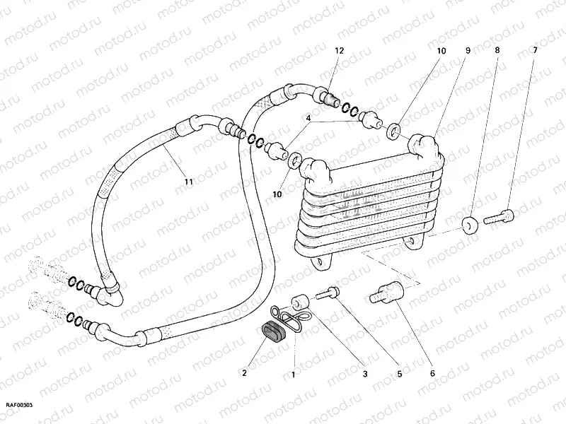 OIL COOLER » LUBRICATION SYSTEM