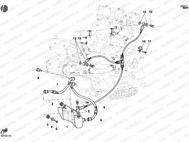 OIL COOLER » LUBRICATION SYSTEM