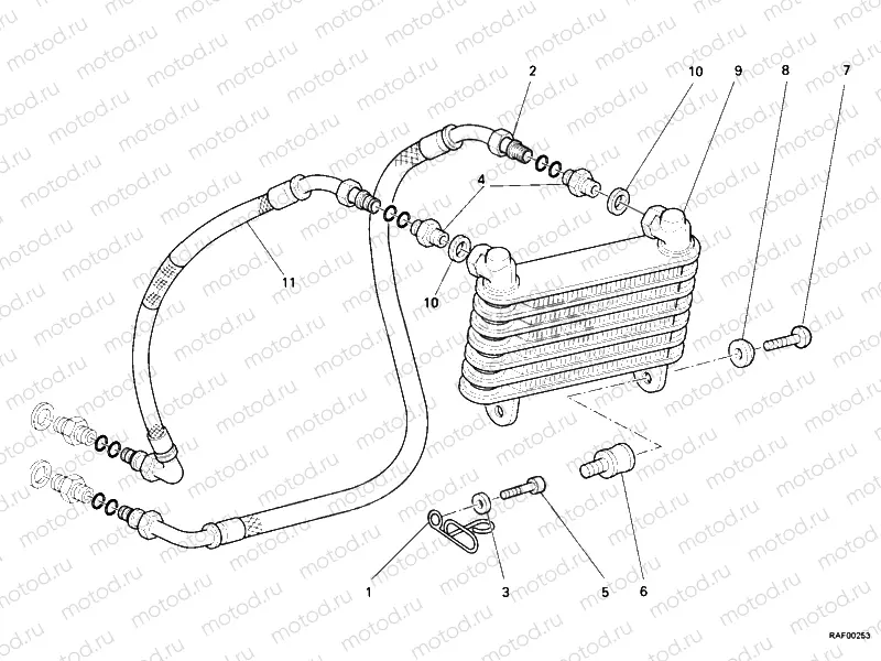 OIL COOLER » LUBRICATION SYSTEM