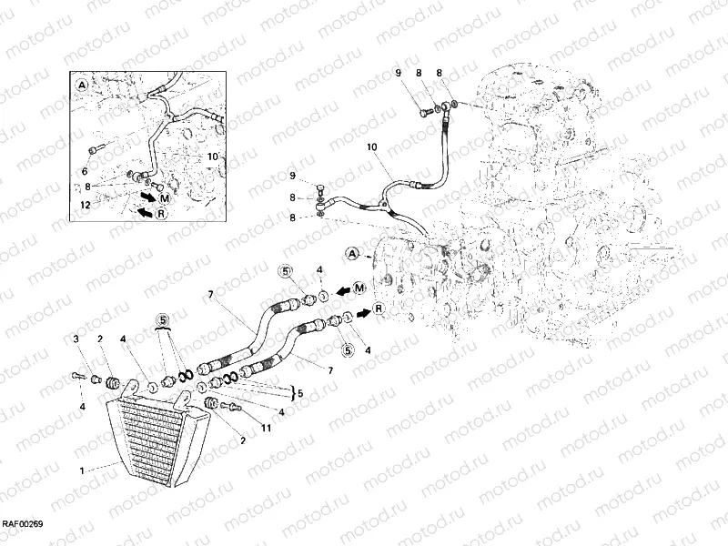 OIL COOLER » LUBRICATION SYSTEM