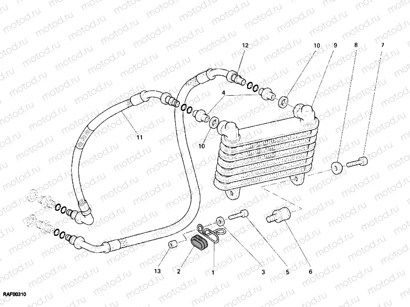 OIL COOLER » LUBRICATION SYSTEM