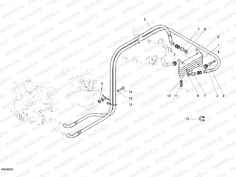 OIL COOLER » LUBRICATION SYSTEM
